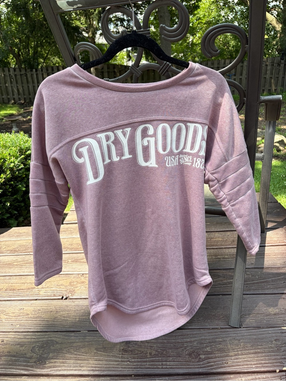 Chance or Fate Dusty Rose 'Dry Goods' long-sleeve top